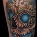 Masquerade Skull Tattoo Design Thumbnail